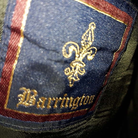 Barrington Wool Herringbone 2-Button Blazer Casual Business Collegiate 48R - Picture 5 of 6